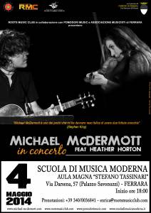 Poster Michael McDermott Ferrara